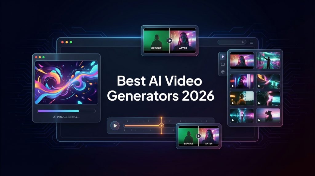 Best AI Video Generators 2026 Featured Image