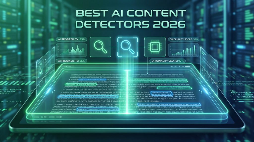 Best AI Content Detectors 2026 - top tools reviewed