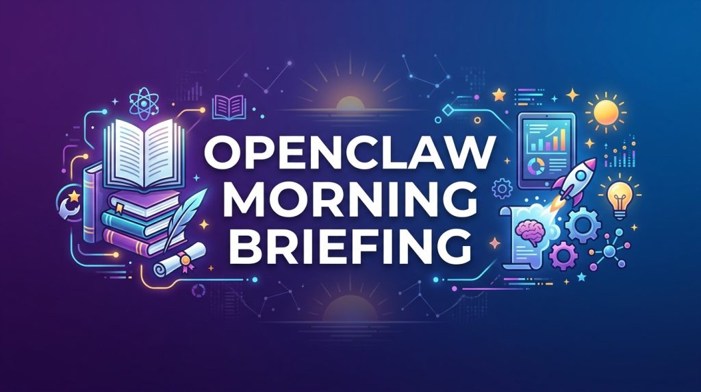 OpenClaw morning briefing automated daily AI report setup guide