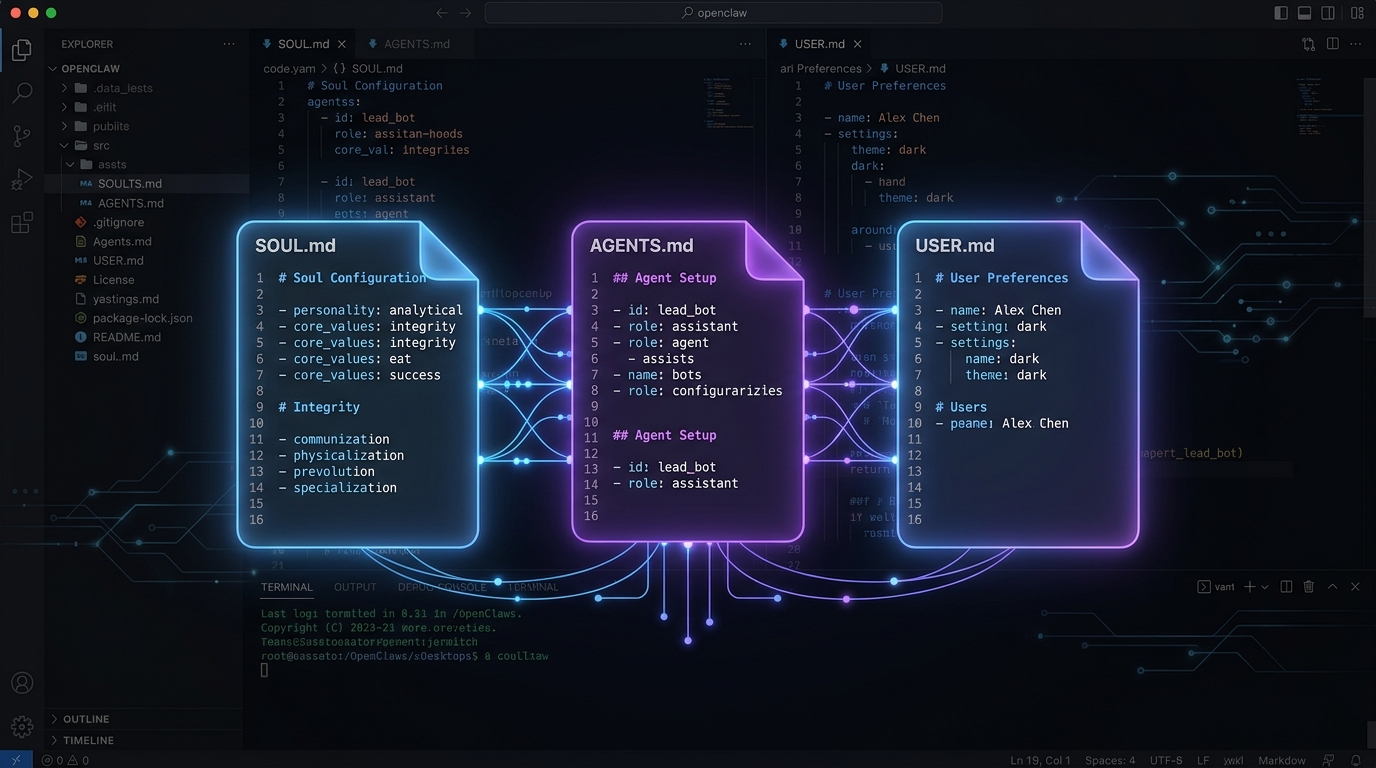 Openclaw Files OpenClaw Workspace Files: SOUL.md, AGENTS.md & USER.md (2026)