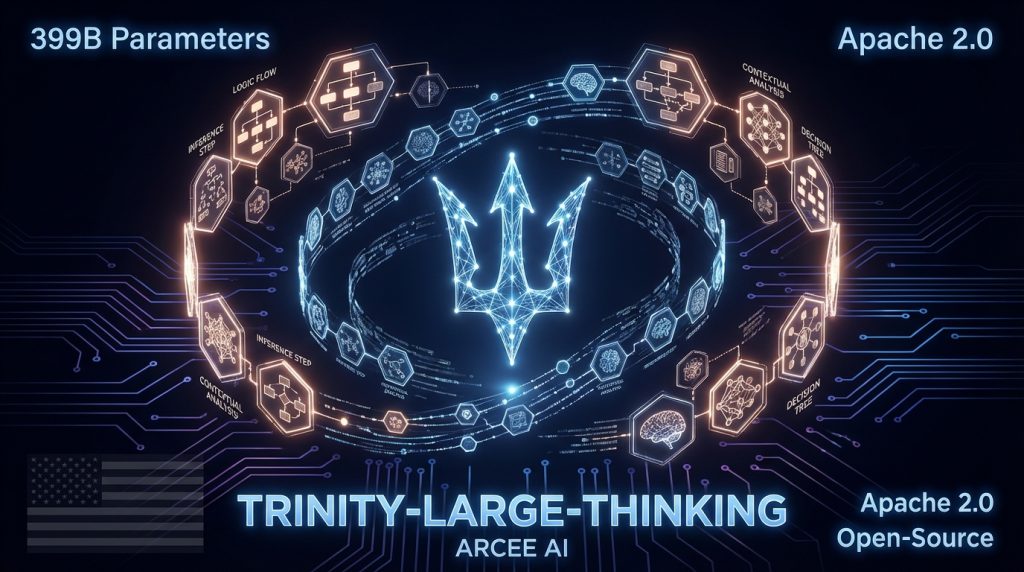 Arcee Trinity-Large-Thinking -- 399B parameter open-source US-made AI reasoning model