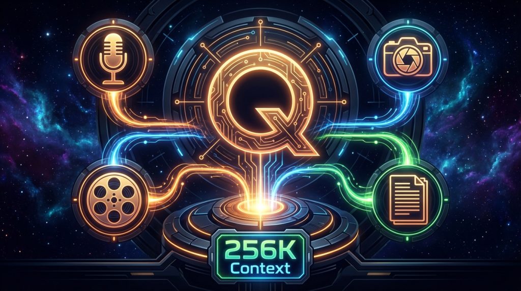 Qwen3.5-Omni -- Alibaba's multimodal AI model handling text, image, audio and video with 256K context